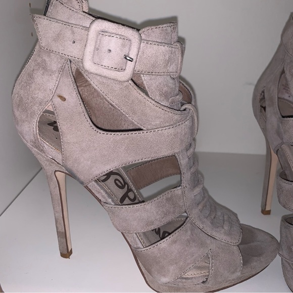 Sam Edelman Taupe Heels - Picture 4 of 4